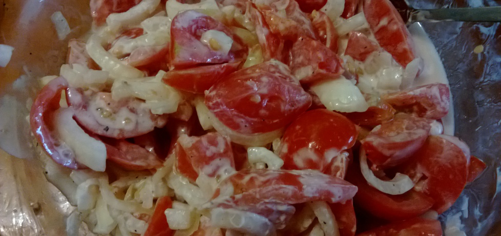 Szybka sałatka z pomidorów (autor: lis)