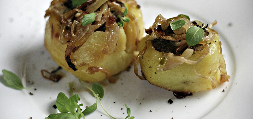 Pieczone ziemniaki nadziewane wątróbką (autor: kuchnia