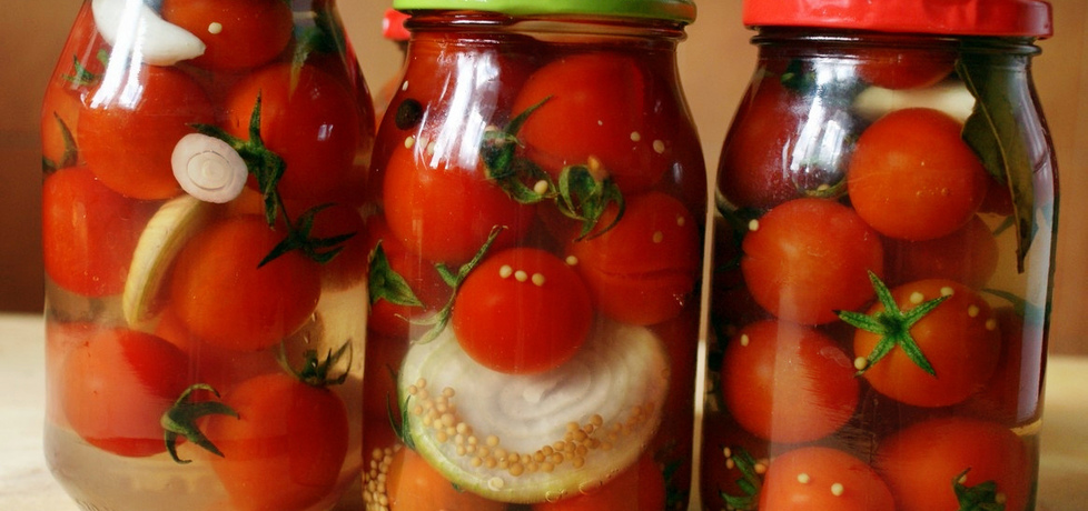 Pomidorki koktajlowe w zalewie octowej (autor: justys ...