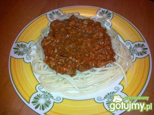 Przepis  spaghetti bolognese 3 przepis