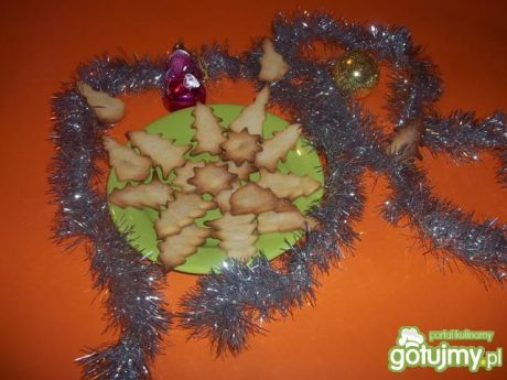 Przepis  świąteczne kruche ciasteczka z cukrem przepis