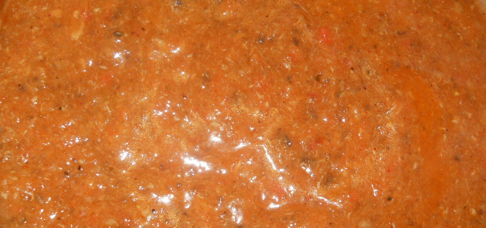 Sos pomidorowo paprykowy z mięsem mielonym (autor: ewelinapac ...