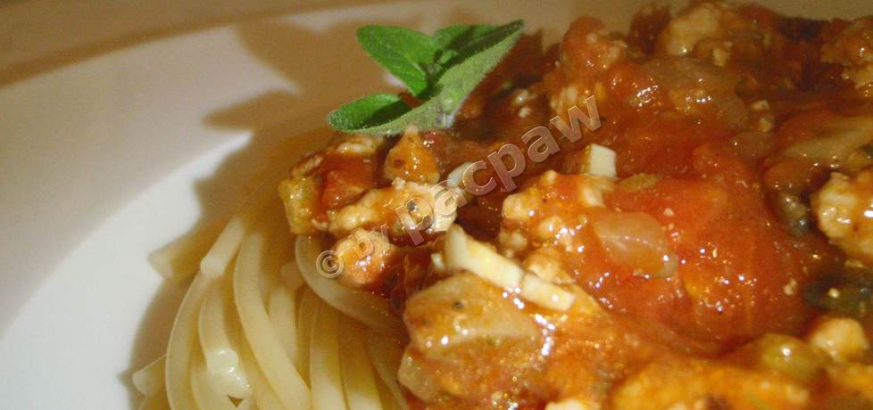 Spaghetti z selerem naciowym (autor: pacpaw)