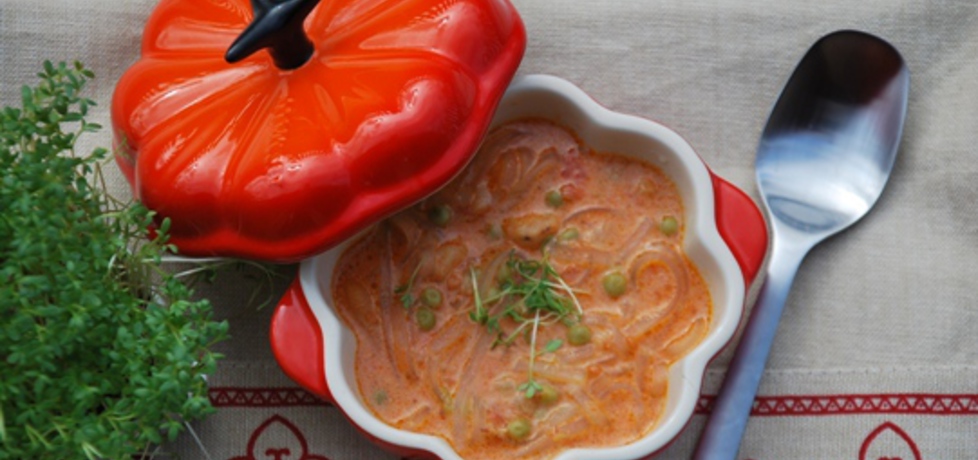Tajska zupa pomidorowa z krewetkami (autor: jolanta40 ...