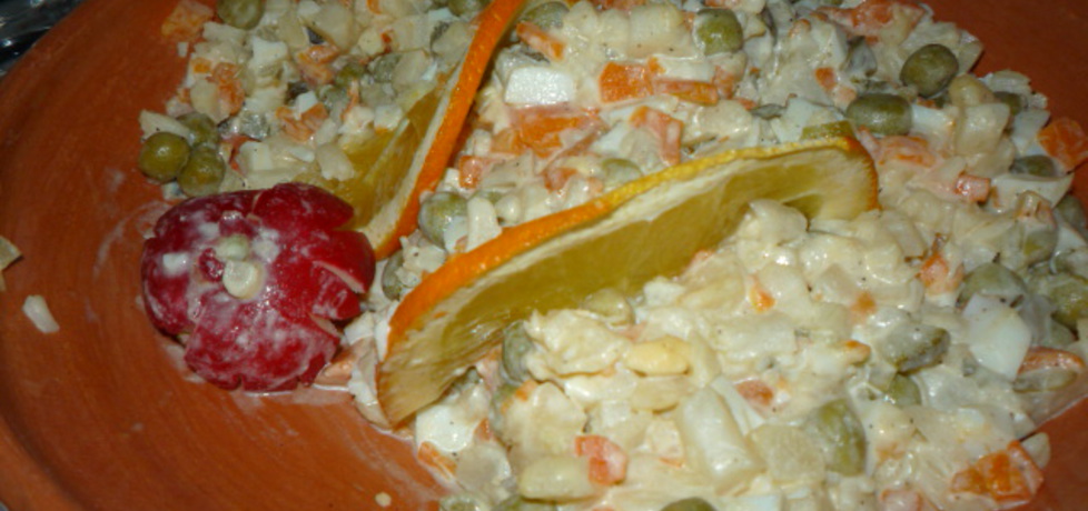 Sałatka z marchewką i jajkiem (autor: gosia4747)