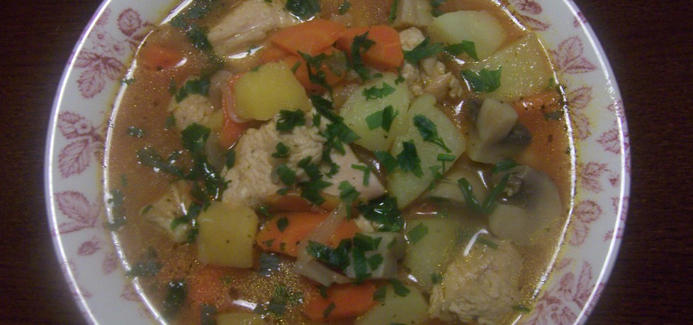 Pożywna zupa z kurczakiem (autor: dza)