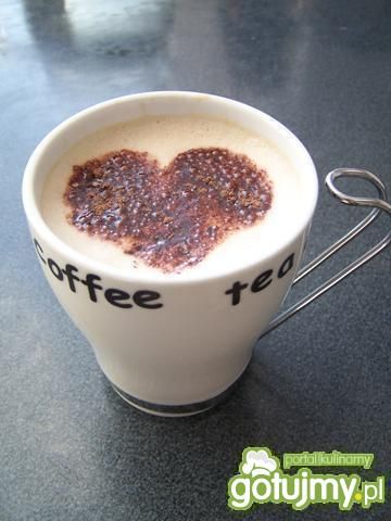 Przepis  kawa  lodowate serce (domowe frappe) przepis