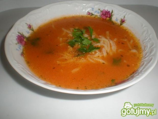 Przepis  zupa pomidorowa z tabasco przepis