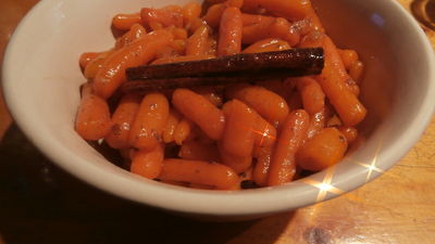 Cynamonowe mini marchewki