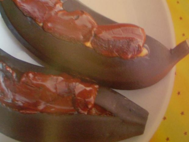 Przepis  czekoladowe banany przepis