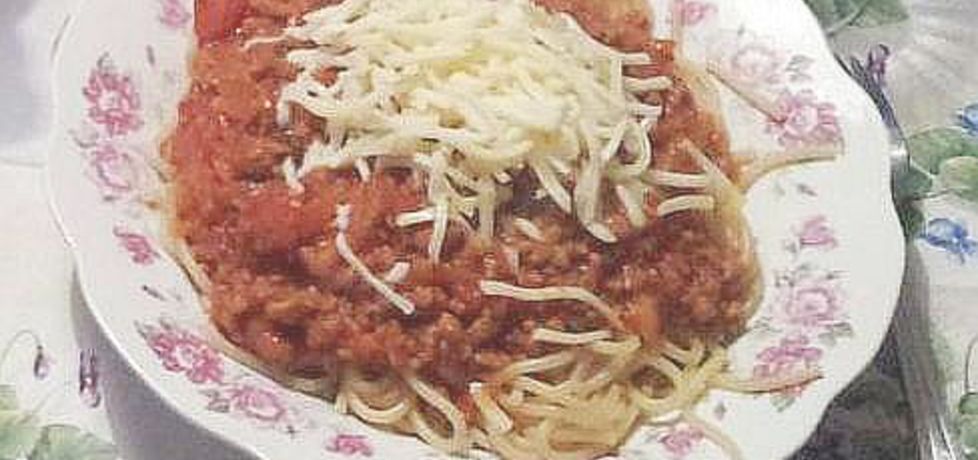 Spaghetti bolognese po studencku (autor: idealme)