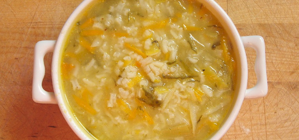 Zupa ogórkowa z ryżem (autor: anecia04)