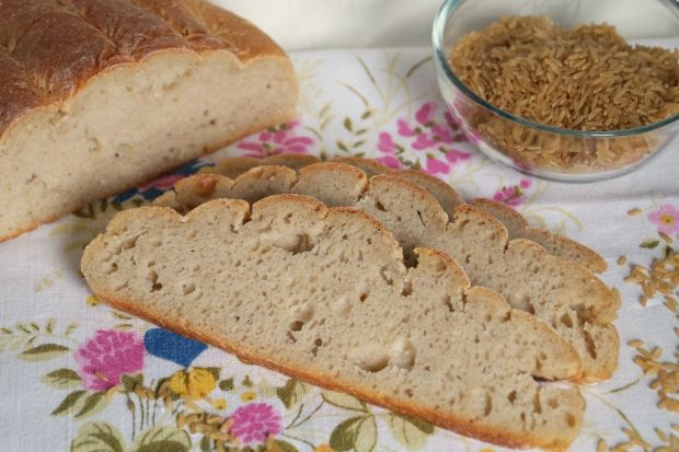 Przepis  chleb na zakwasie z mąką ryżową przepis