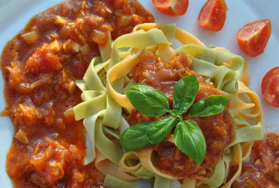 Dietetyczne spaghetti z włoszczyzną