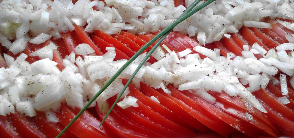 Surówka z pomidorów i cebuli (autor: pietruszka)