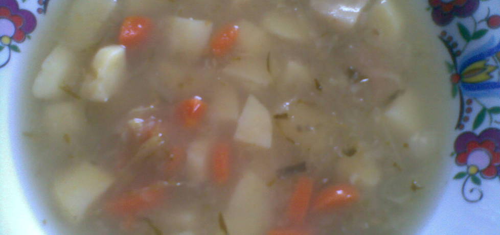 Szybka zupa ogórkowa z ziemniakami (autor: miroslawa4 ...