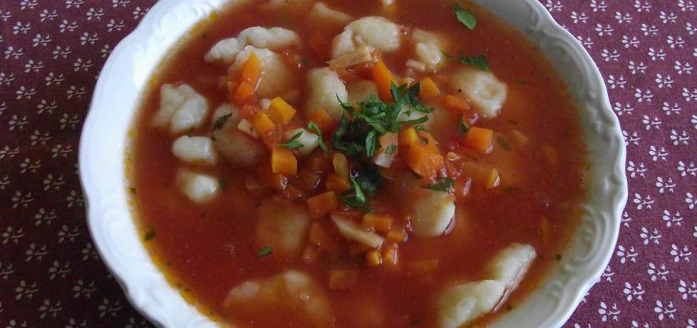 Zupa pomidorowa z kluseczkami (autor: konczi)