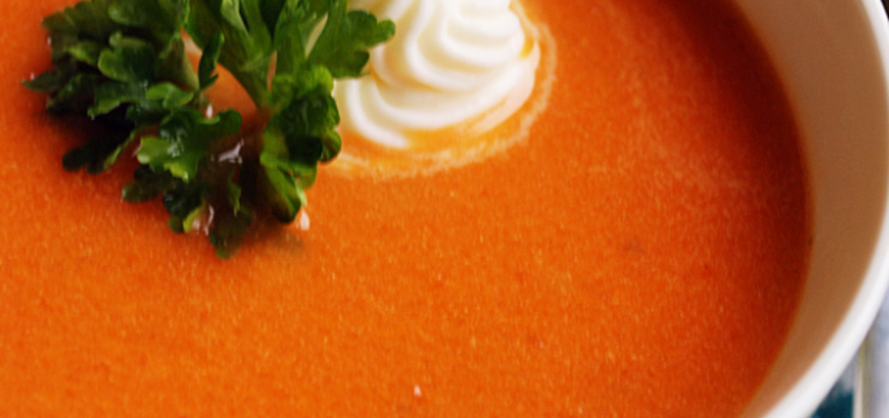 Aksamitna zupa krem pomidorowa (autor: domaskowa ...