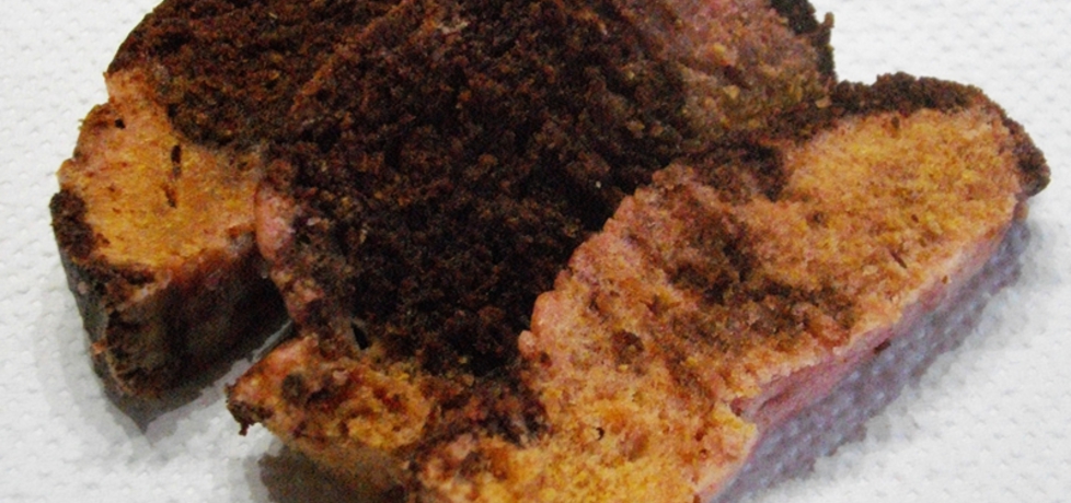 Ciasto z mikrofalówki a'la babka kakaowo