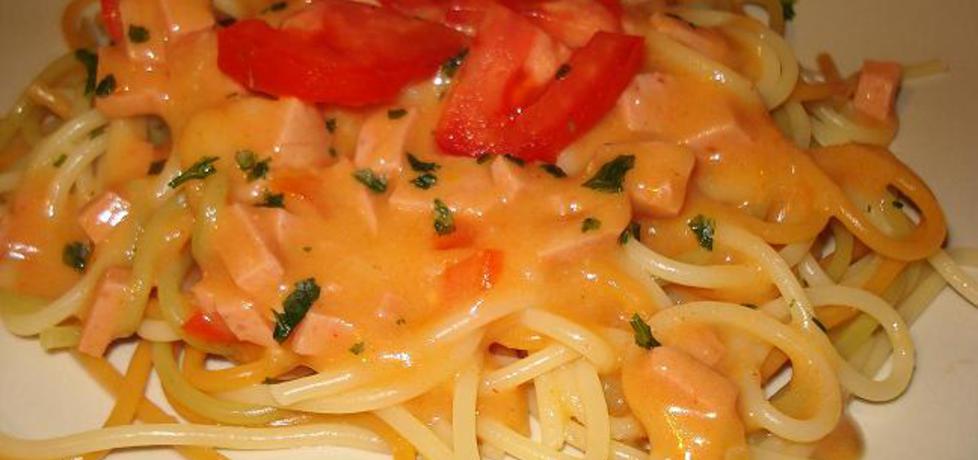 Spagetti w kremowym sosie z mascarpone (autor: ania67 ...