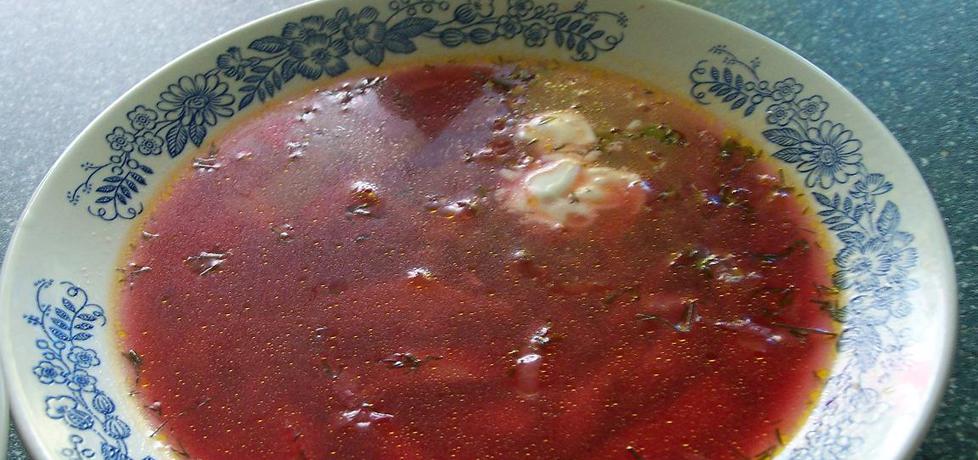 Barszcz czerwony wegetariański (autor: hahanka)