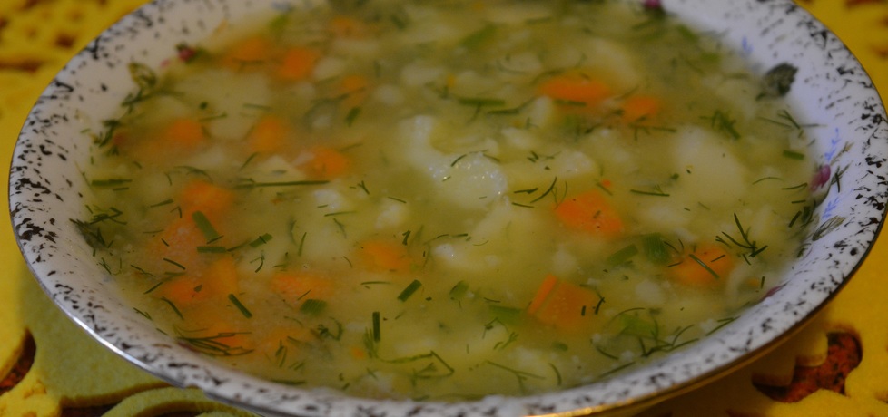 Zupa koperkowa z kalafiorem (autor: wafelek2601)