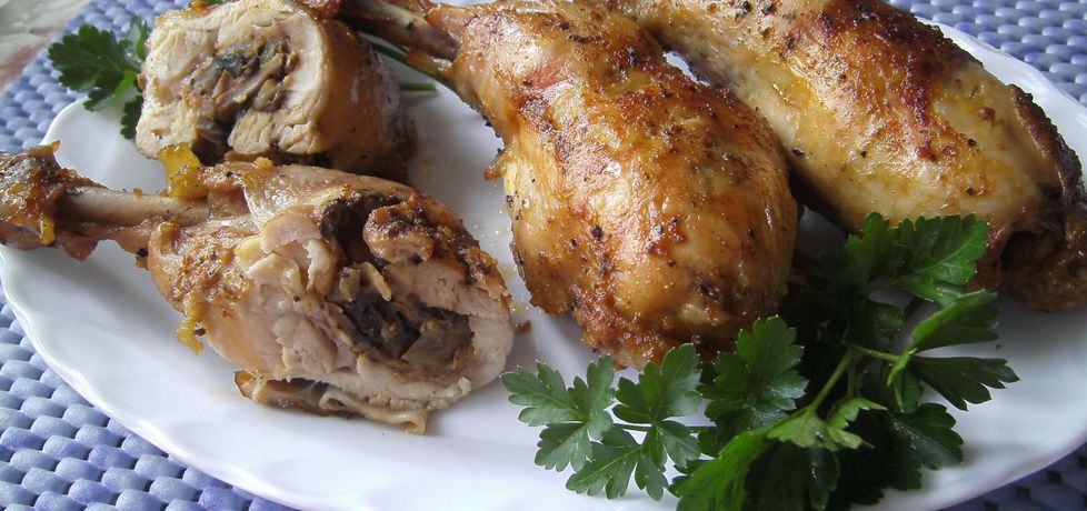 Udka z kurczaka faszerowane pieczarkami (autor: katarzyna59 ...