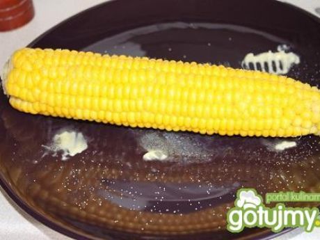 Przepis  kolba kukurydzy z parowaru przepis