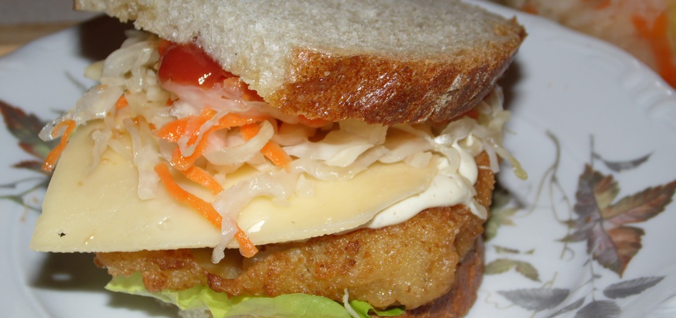 Fishburger w chlebie (autor: anka1988)