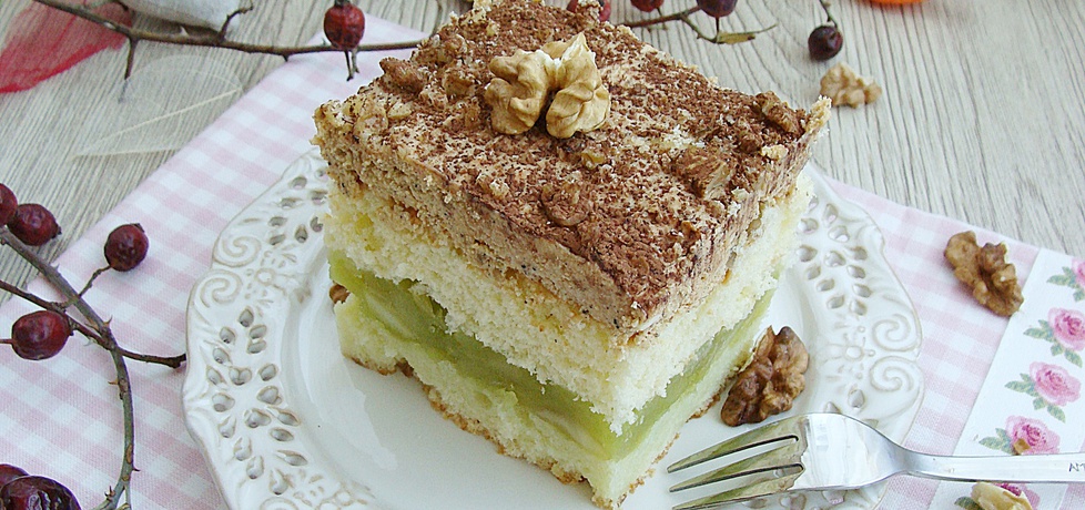 Ciasto jabłkowo-kajmakowe (autor: 2milutka)