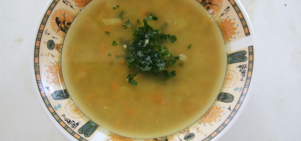 Zupa z zielonego groszku z ziemniakami (autor: rosik93 ...