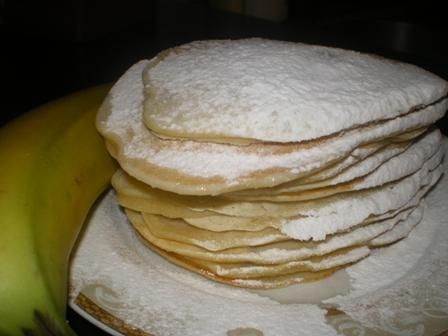 Przepis  bananowe pancakes przepis