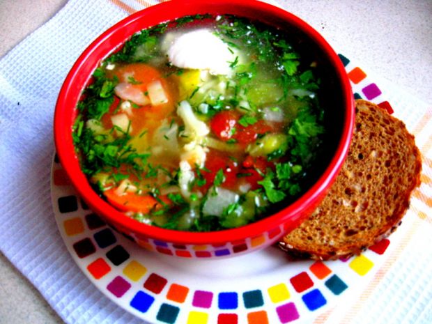 Zupy: zupa wielowarzywna
