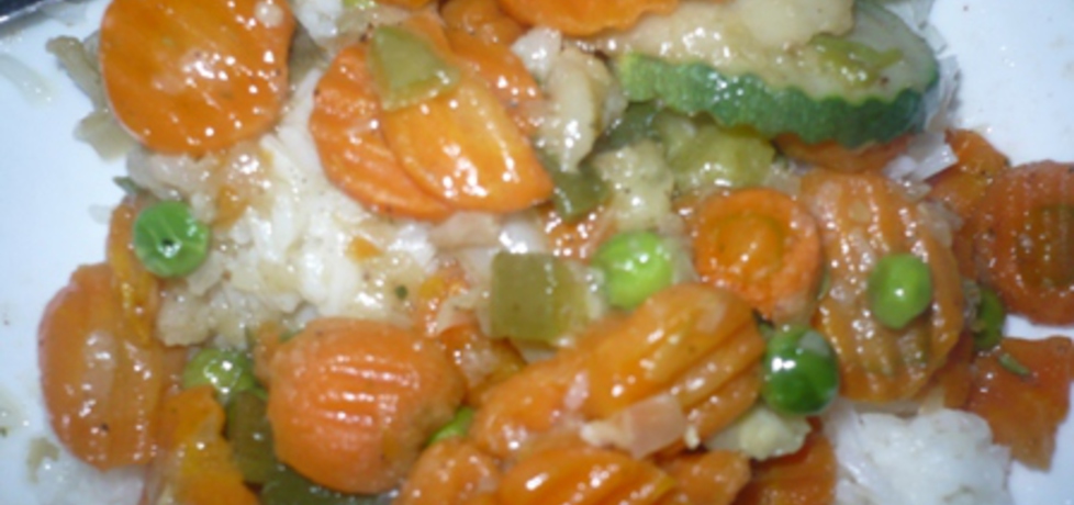 Warzywa na patelnie z ryżem (autor: dianix)