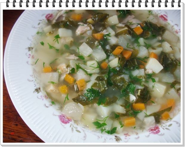 Przepis  oberiba eli,czyli zupa z kalarepy przepis