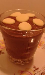 Pudding czekoladowy z białą czekoladą