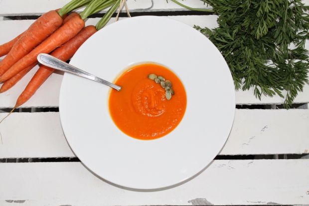 Przepis  zupa krem marchewko-imbirowa przepis