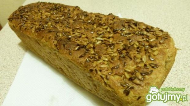 Przepis  pszenno-żytni chleb ze słonecznikiem przepis