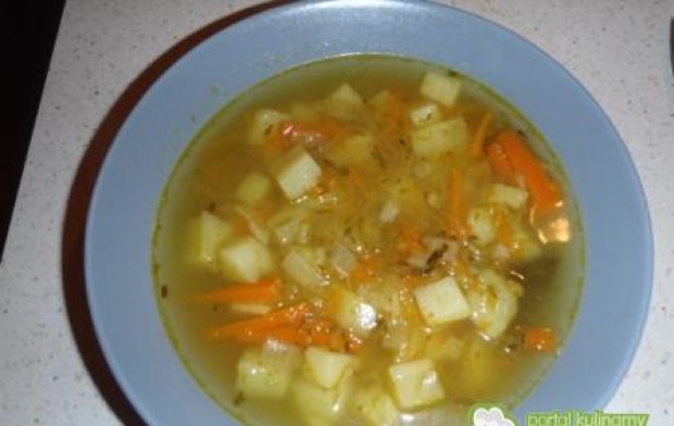 Przepis  zupa ogórkowa bez mięsa przepis