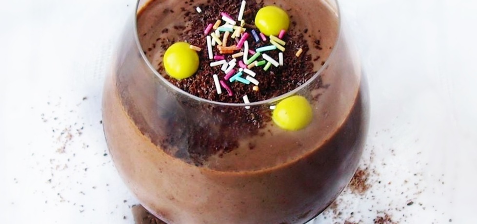 Budyń z czekoladą na jogurcie (autor: diana