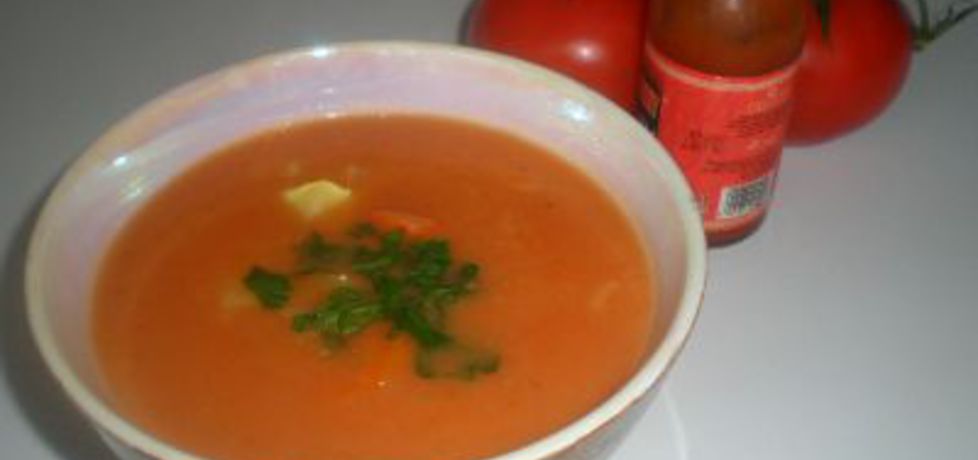 Zupa pomidorowa z ryżem i ziemniaczkami (autor: ilonaalbertos ...
