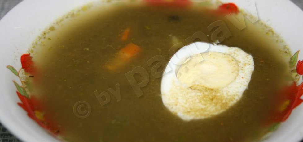 Zupa szczawiowa z przecieru (autor: pacpaw)
