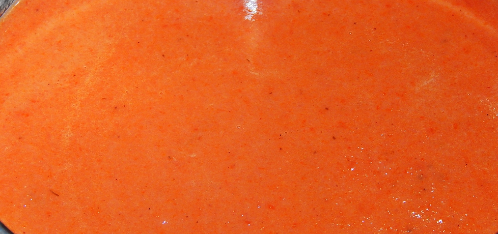 Zupa paprykowa z sokiem pomarańczowym (autor: habibi ...