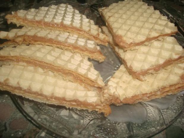 Przepis  wafle budyniowe przepis