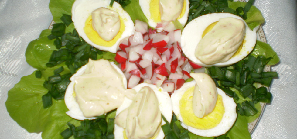 Jajka w majonezie z rzodkiewką (autor: krzycho2)