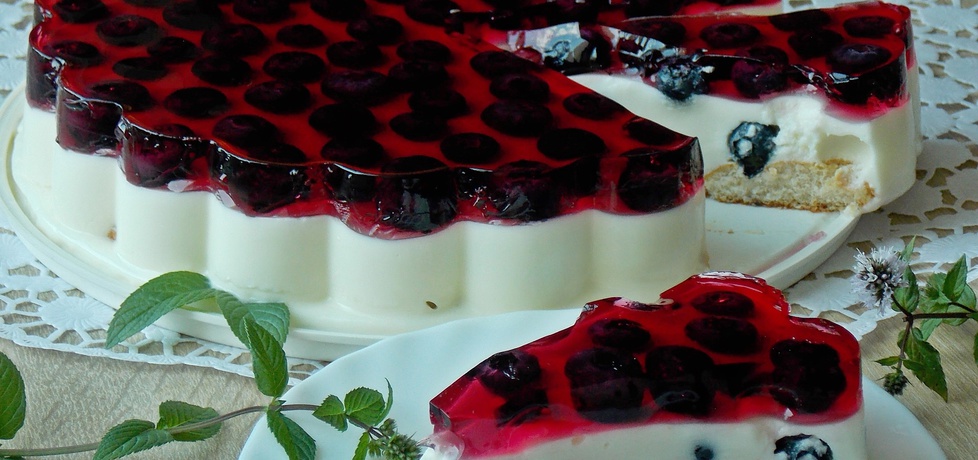 Jogurtowy deser z borówkami amerykańskimi (autor: mniam ...