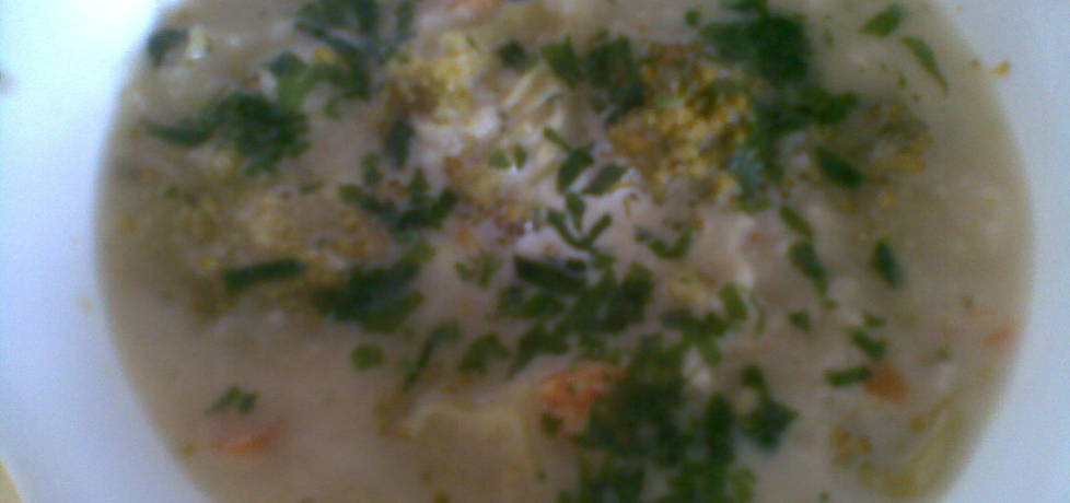 Zupa ryżowa z brokułami (autor: miroslawa4)
