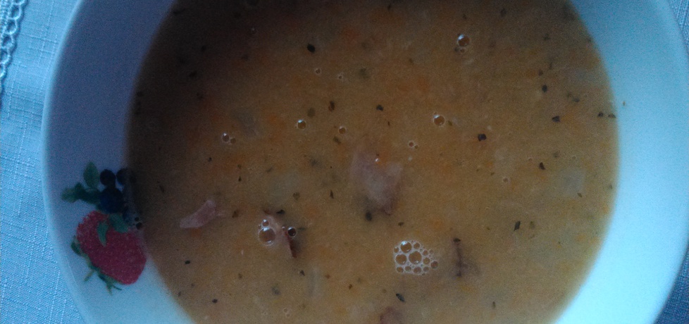 Zupa krem z fasoli i grochu (autor: czyki)