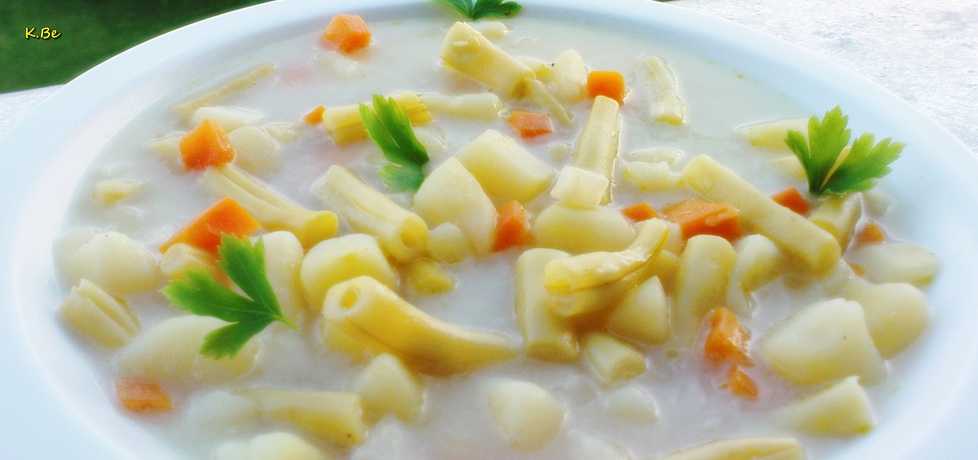Zupa z młodej fasolki szparagowej (autor: niunia1)
