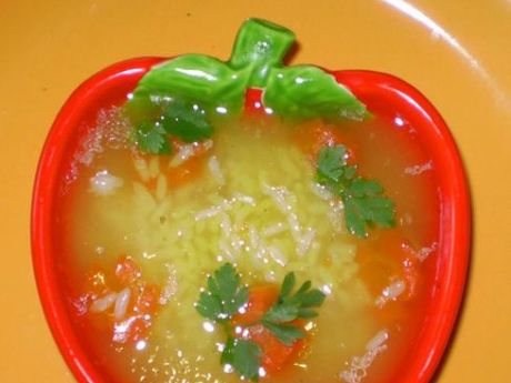Przepis  zupa ryżowa wg babcigramolki : przepis
